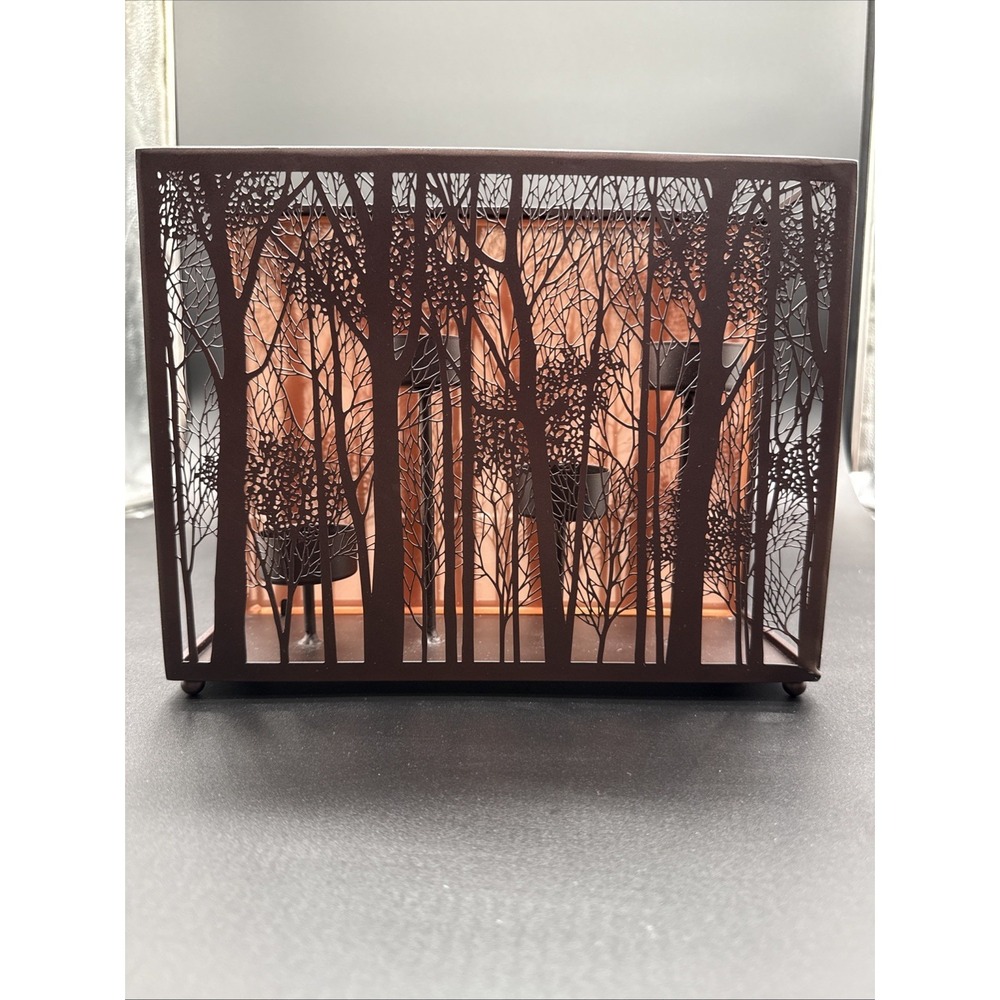 Yankee Candle Forest Tea Light Votive Holder For 4 Tea Candles